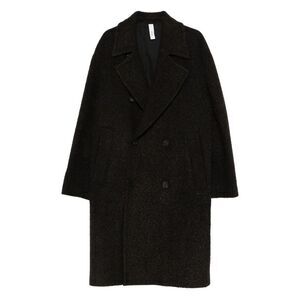 Hevo Brown Coats - Double Breasted Coats Men